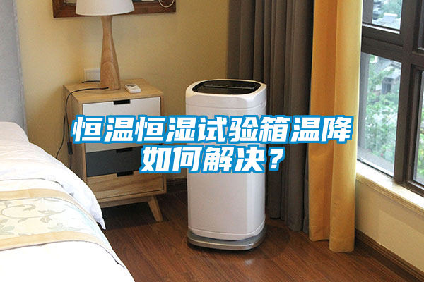 恒溫恒濕試驗箱溫降如何解決？