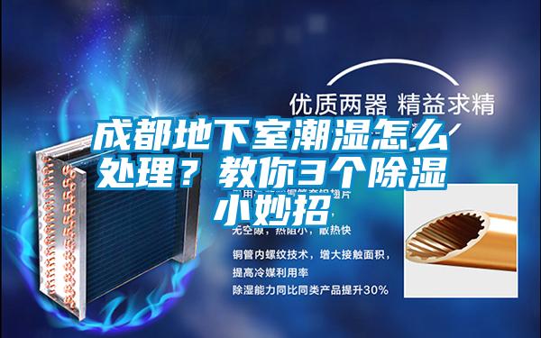 成都地下室潮濕怎么處理？教你3個(gè)除濕小妙招