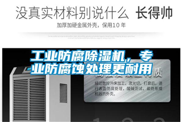工業(yè)防腐除濕機(jī)，專業(yè)防腐蝕處理更耐用