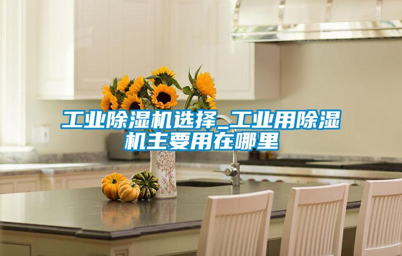 工業(yè)除濕機選擇_工業(yè)用除濕機主要用在哪里