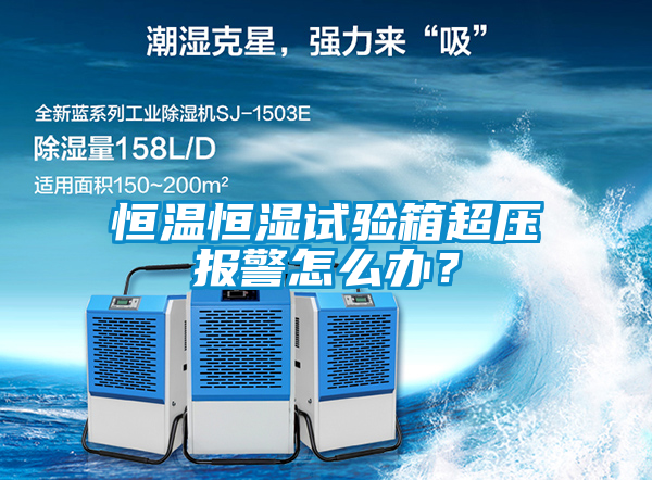 恒溫恒濕試驗箱超壓報警怎么辦？