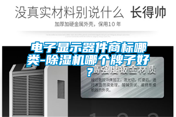 電子顯示器件商標(biāo)哪類-除濕機(jī)哪個牌子好？