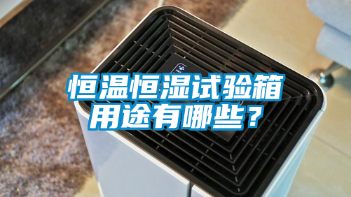 恒溫恒濕試驗(yàn)箱用途有哪些？