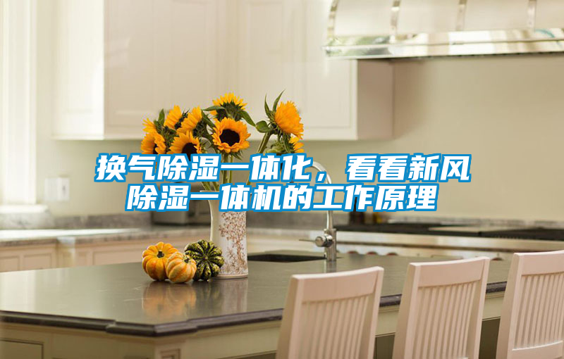 換氣除濕一體化，看看新風(fēng)除濕一體機的工作原理