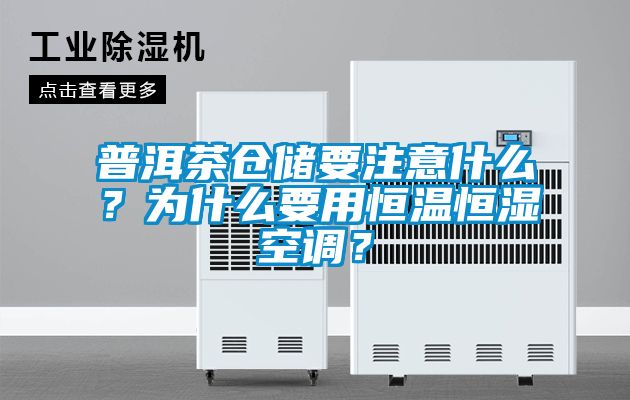 普洱茶倉儲要注意什么？為什么要用恒溫恒濕空調(diào)？