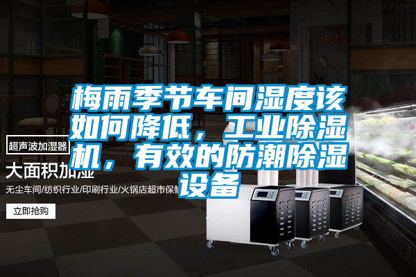 梅雨季節(jié)車間濕度該如何降低，工業(yè)除濕機(jī)，有效的防潮除濕設(shè)備