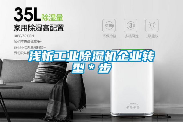 淺析工業(yè)除濕機企業(yè)轉型＊步