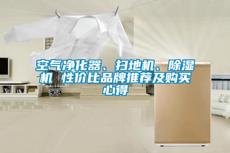 空氣凈化器、掃地機(jī)、除濕機(jī) 性價(jià)比品牌推薦及購買心得