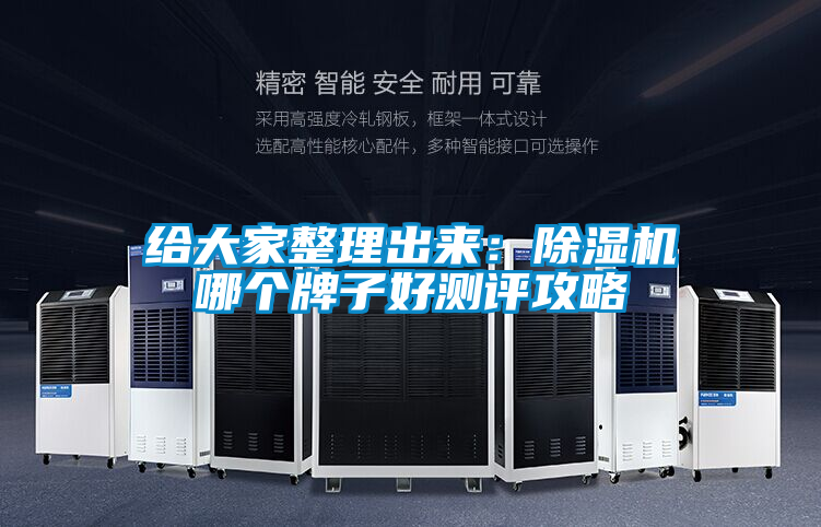 給大家整理出來：除濕機(jī)哪個牌子好測評攻略