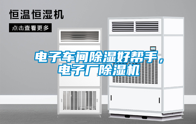 電子車間除濕好幫手，電子廠除濕機