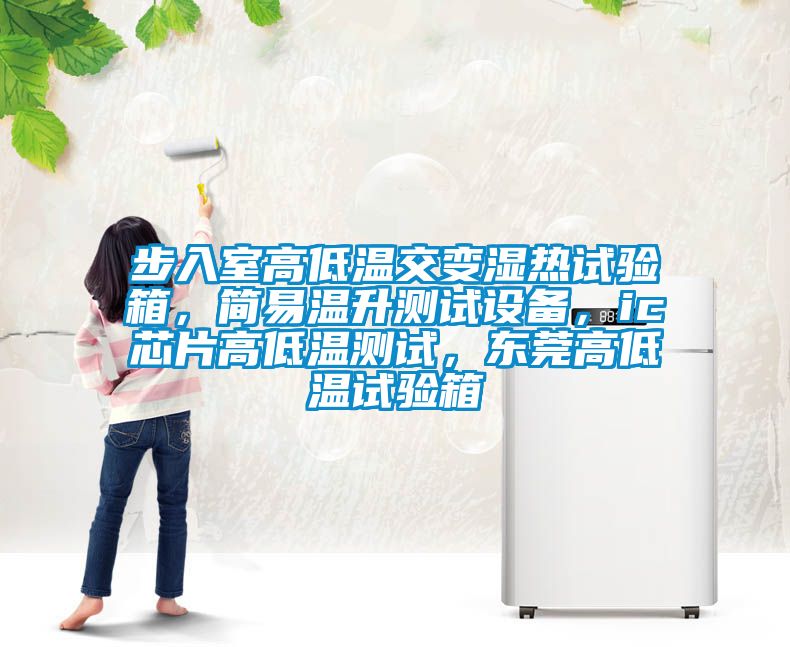 步入室高低溫交變濕熱試驗箱，簡易溫升測試設備，ic芯片高低溫測試，東莞高低溫試驗箱