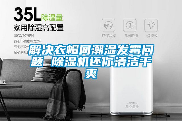 解決衣帽間潮濕發(fā)霉問題 除濕機還你清潔干爽