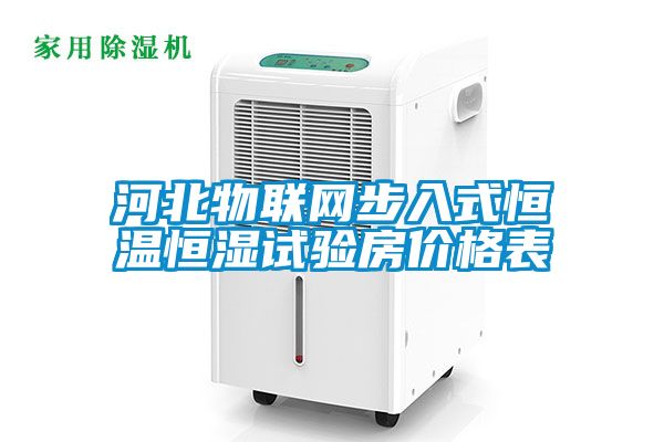 河北物聯(lián)網(wǎng)步入式恒溫恒濕試驗房價格表