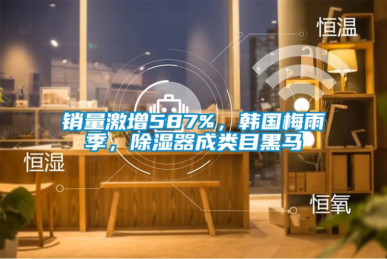 銷量激增587%，韓國梅雨季，除濕器成類目黑馬