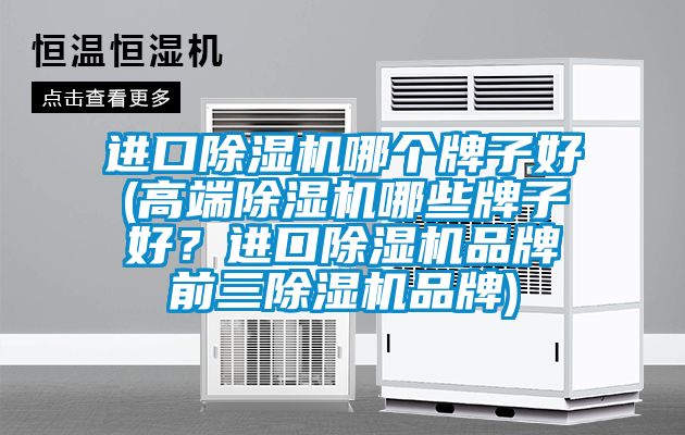 進(jìn)口除濕機(jī)哪個(gè)牌子好(高端除濕機(jī)哪些牌子好？進(jìn)口除濕機(jī)品牌前三除濕機(jī)品牌)