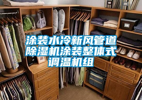 涂裝水冷新風(fēng)管道除濕機涂裝整體式調(diào)溫機組