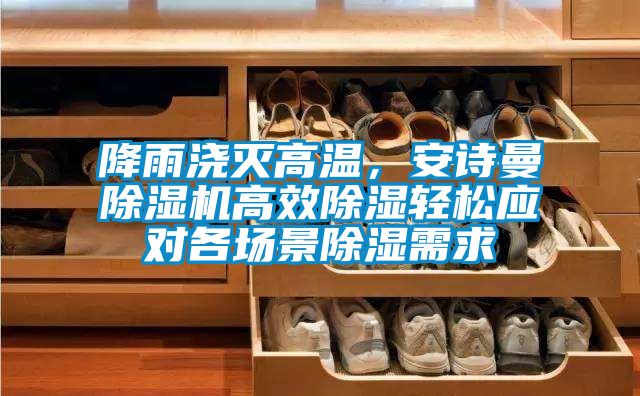 降雨澆滅高溫，安詩(shī)曼除濕機(jī)高效除濕輕松應(yīng)對(duì)各場(chǎng)景除濕需求