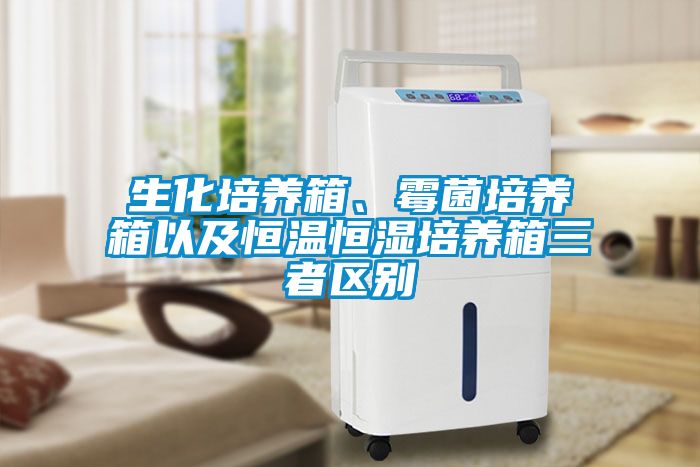 生化培養(yǎng)箱、霉菌培養(yǎng)箱以及恒溫恒濕培養(yǎng)箱三者區(qū)別