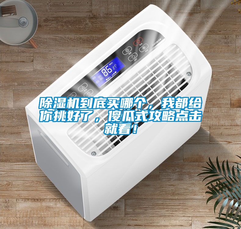 除濕機(jī)到底買哪個(gè)，我都給你挑好了，傻瓜式攻略點(diǎn)擊就看！