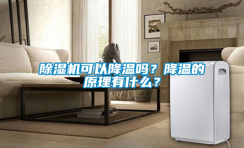 除濕機可以降溫嗎？降溫的原理有什么？