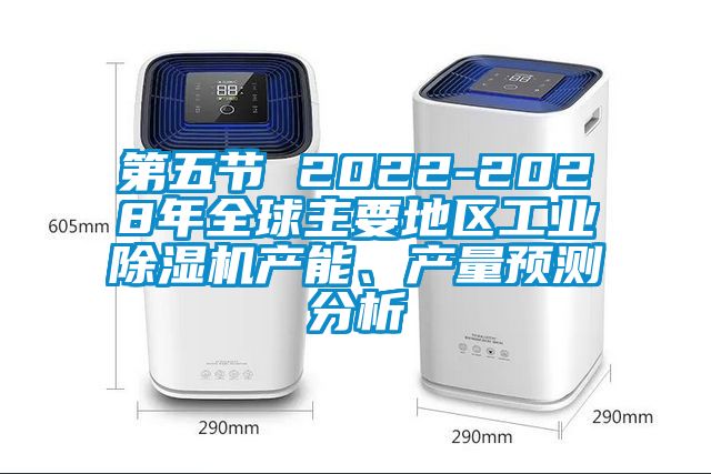 第五節(jié) 2022-2028年全球主要地區(qū)工業(yè)除濕機產能、產量預測分析