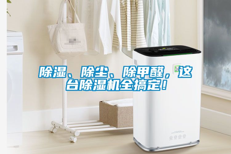 除濕、除塵、除甲醛，這臺(tái)除濕機(jī)全搞定！
