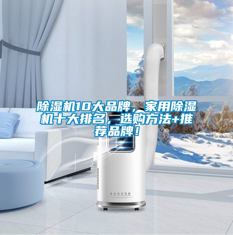 除濕機10大品牌，家用除濕機十大排名，選購方法+推薦品牌！