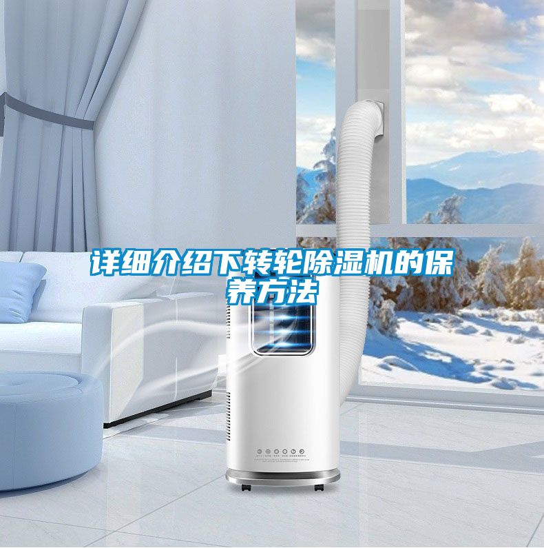 詳細介紹下轉輪除濕機的保養(yǎng)方法