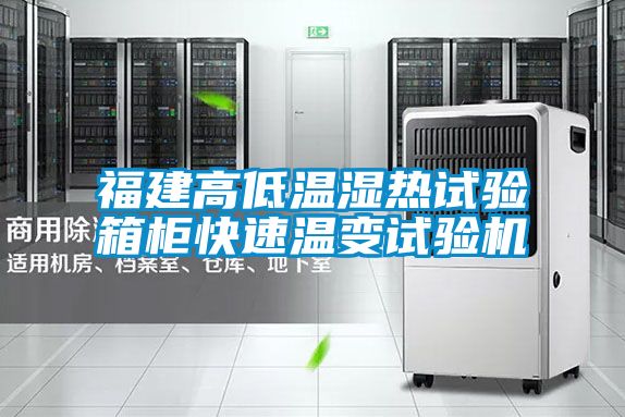 福建高低溫濕熱試驗(yàn)箱柜快速溫變試驗(yàn)機(jī)