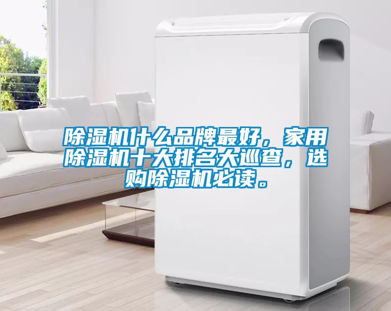 除濕機什么品牌最好，家用除濕機十大排名大巡查，選購除濕機必讀。