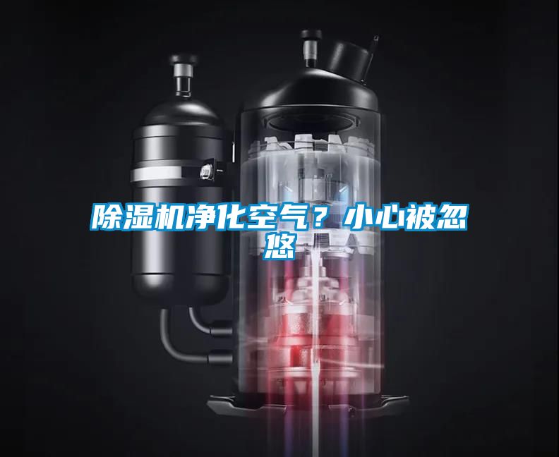 除濕機(jī)凈化空氣？小心被忽悠