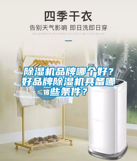 除濕機品牌哪個好？好品牌除濕機具備哪些條件？
