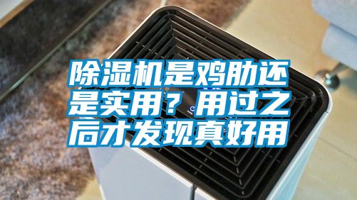 除濕機(jī)是雞肋還是實(shí)用？用過之后才發(fā)現(xiàn)真好用