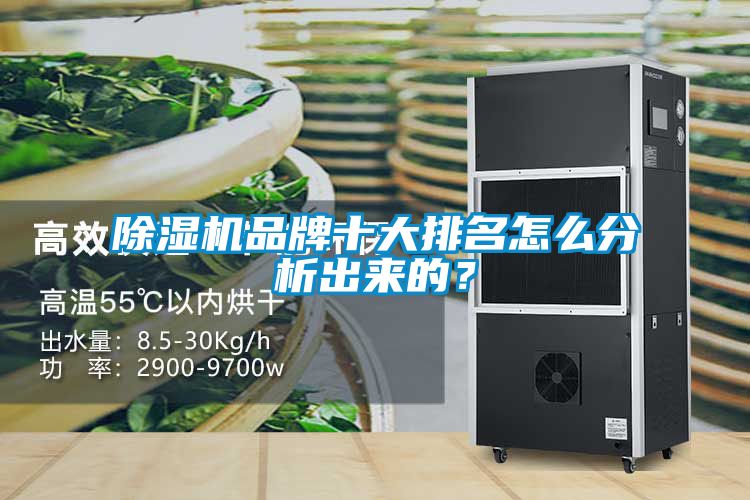 除濕機品牌十大排名怎么分析出來的？