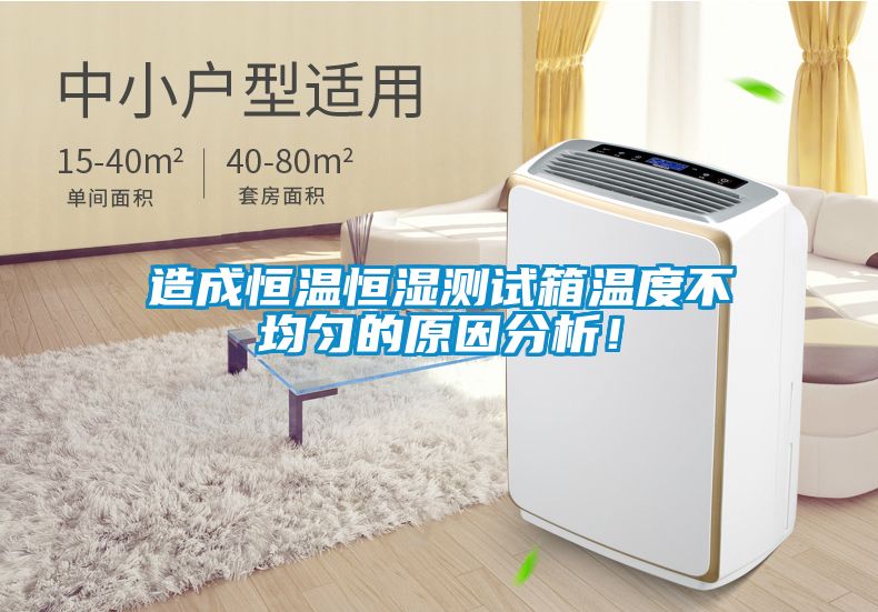 造成恒溫恒濕測試箱溫度不均勻的原因分析！
