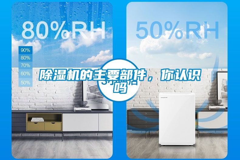 除濕機的主要部件，你認識嗎