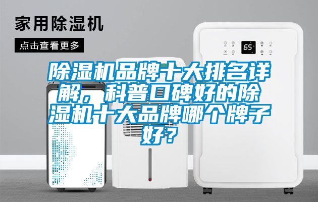 除濕機(jī)品牌十大排名詳解，科普口碑好的除濕機(jī)十大品牌哪個(gè)牌子好？