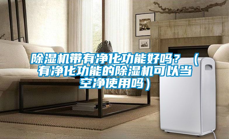 除濕機(jī)帶有凈化功能好嗎？（有凈化功能的除濕機(jī)可以當(dāng)空凈使用嗎）