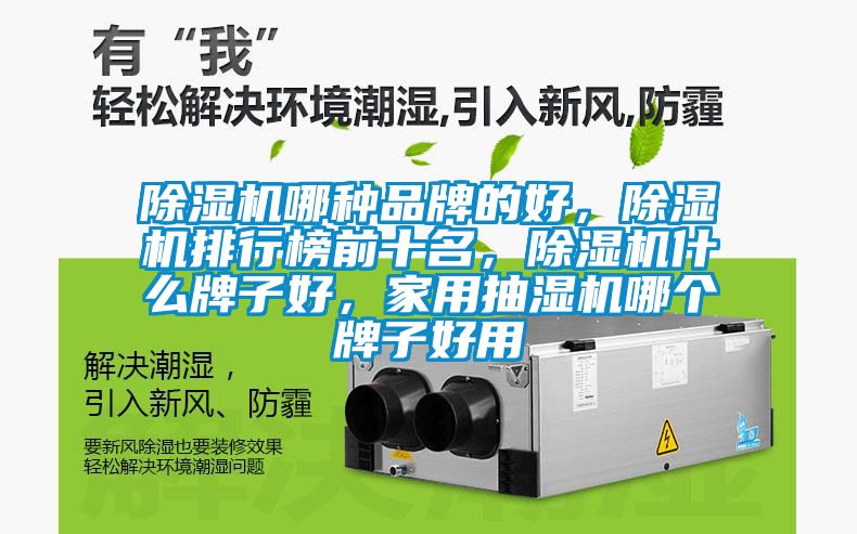 除濕機(jī)哪種品牌的好，除濕機(jī)排行榜前十名，除濕機(jī)什么牌子好，家用抽濕機(jī)哪個(gè)牌子好用