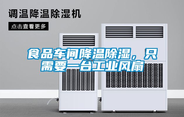 食品車間降溫除濕，只需要一臺工業(yè)風(fēng)扇