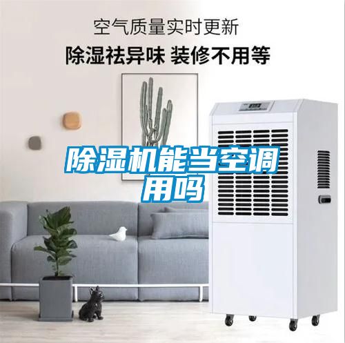除濕機能當(dāng)空調(diào)用嗎