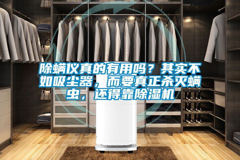 除螨儀真的有用嗎？其實不如吸塵器，而要真正殺滅螨蟲，還得靠除濕機
