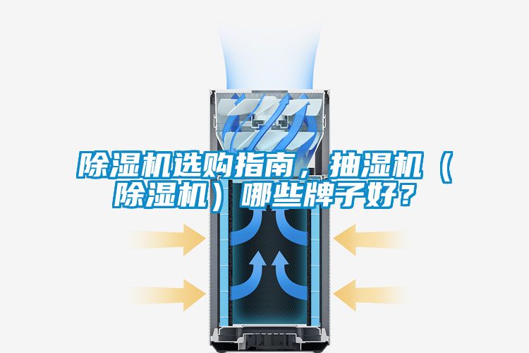 除濕機選購指南，抽濕機（除濕機）哪些牌子好？