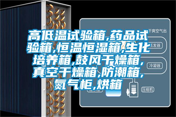高低溫試驗箱,藥品試驗箱,恒溫恒濕箱,生化培養(yǎng)箱,鼓風(fēng)干燥箱,真空干燥箱,防潮箱,氮氣柜,烘箱