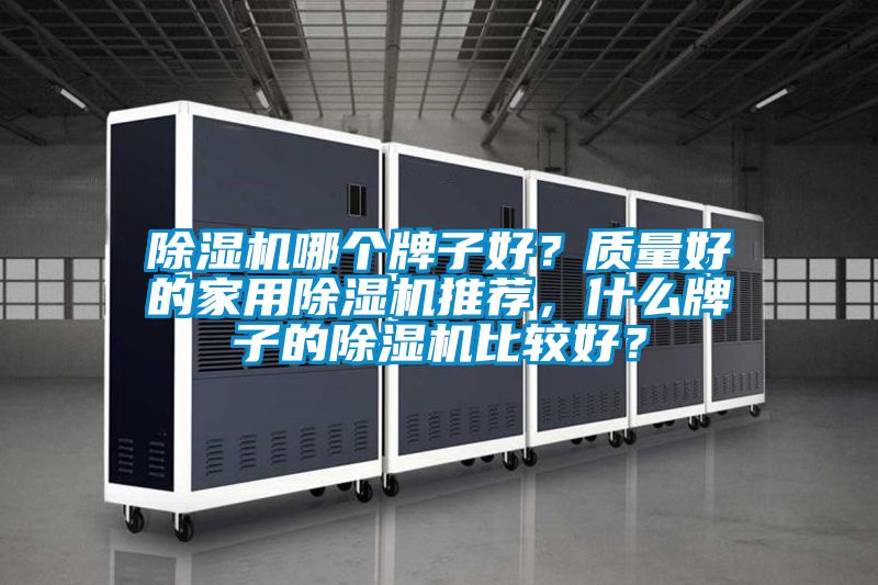 除濕機哪個牌子好？質(zhì)量好的家用除濕機推薦，什么牌子的除濕機比較好？