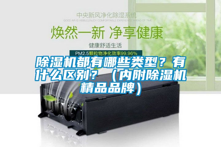 除濕機都有哪些類型？有什么區(qū)別？（內(nèi)附除濕機精品品牌）