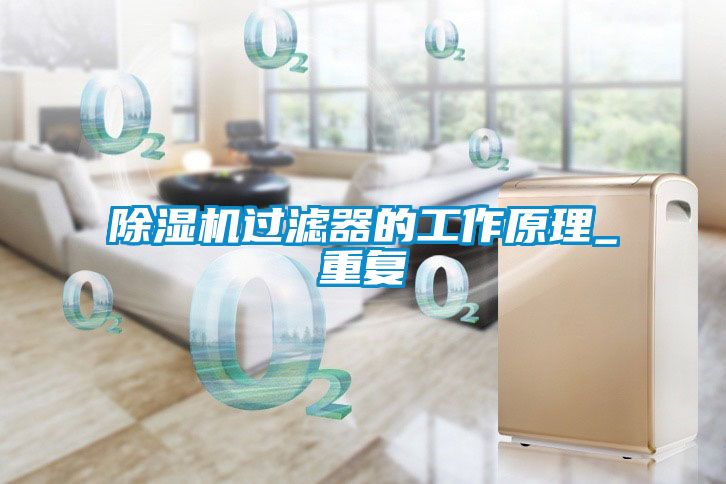 除濕機過濾器的工作原理_重復(fù)