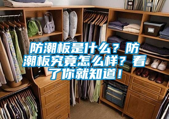 防潮板是什么？防潮板究竟怎么樣？看了你就知道！